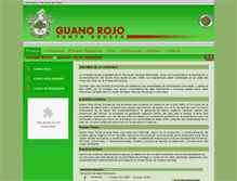 Tablet Screenshot of guanorojo.cl